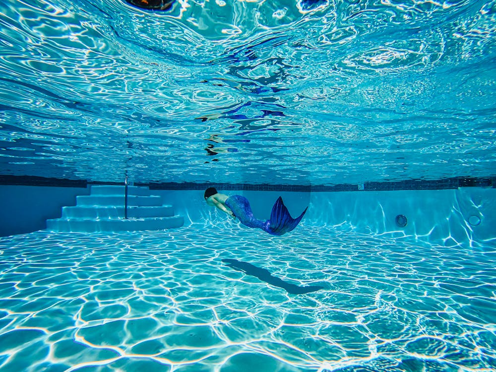Mermaiding Kurs der Schwimmschule Waterfun