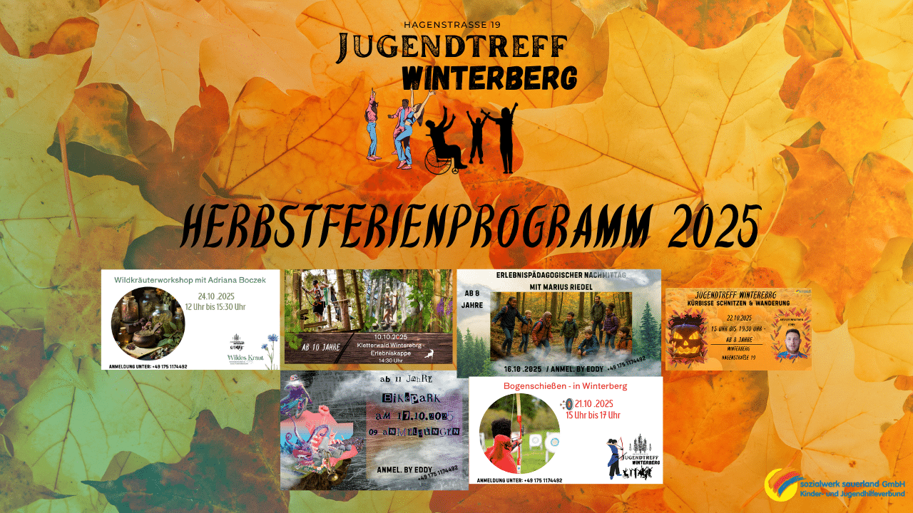 Herbstferienprogramm 2025 – OT Winterberg in den Herbstferien