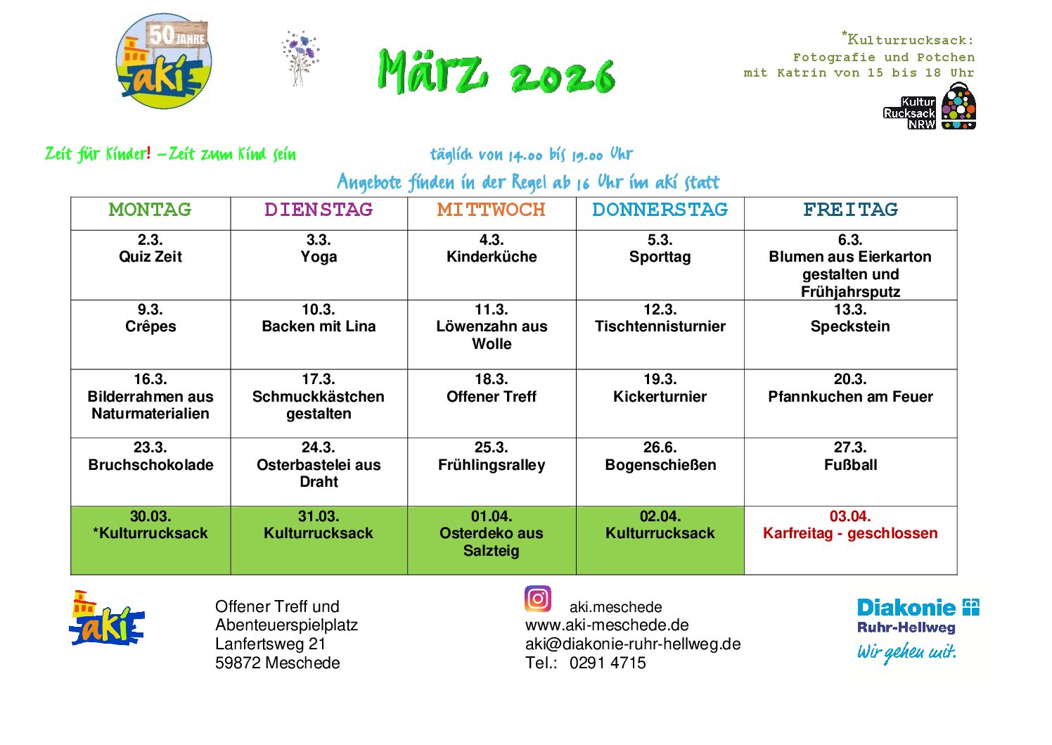 AKI Meschede März 2026